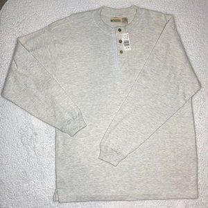 Vintage Northwest Territory Deadstock Henley: Runs Large more like an XL